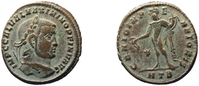 RIC VI Heraclea 49a, реверс, bm