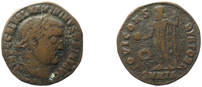 RIC VI Heraclea 66, реверс, bm