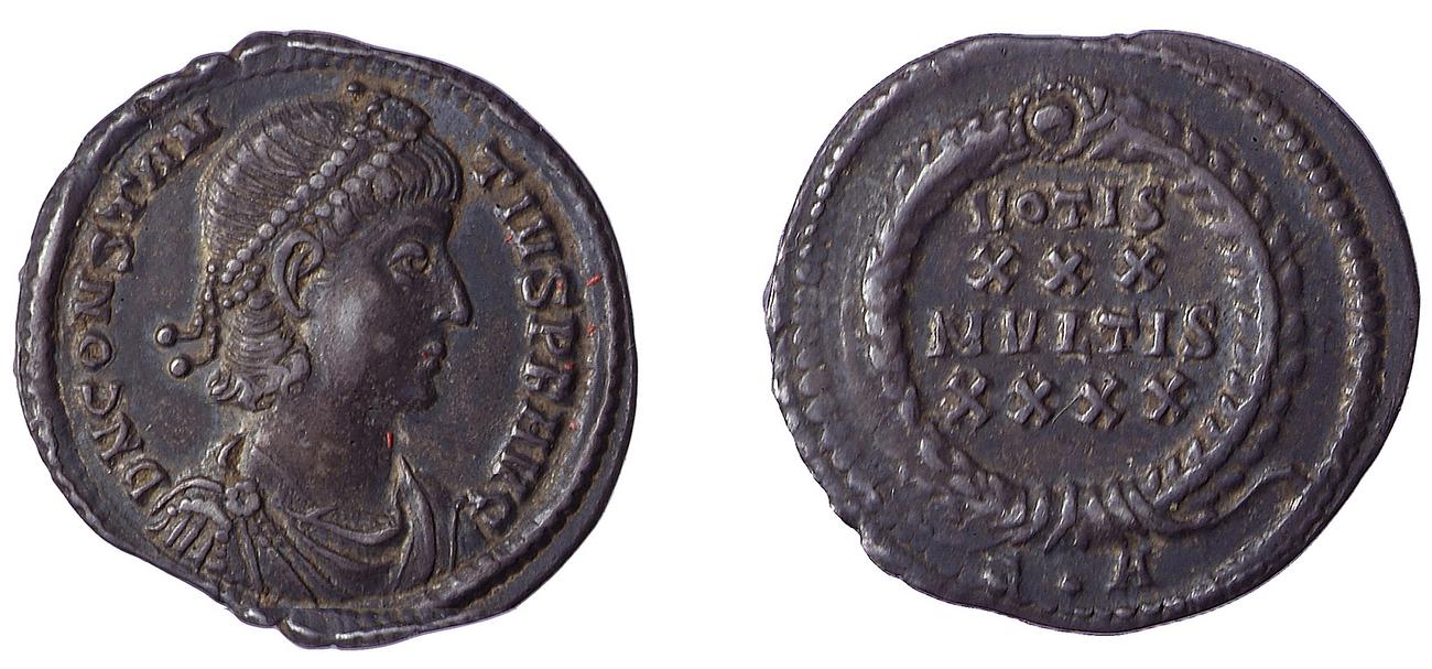 RIC VII Constantinople 102, аверс, bm