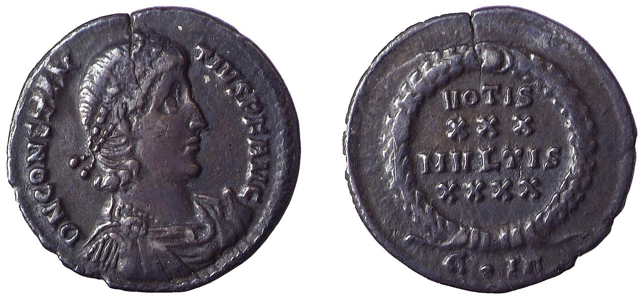 RIC VII Constantinople 102, аверс, bm