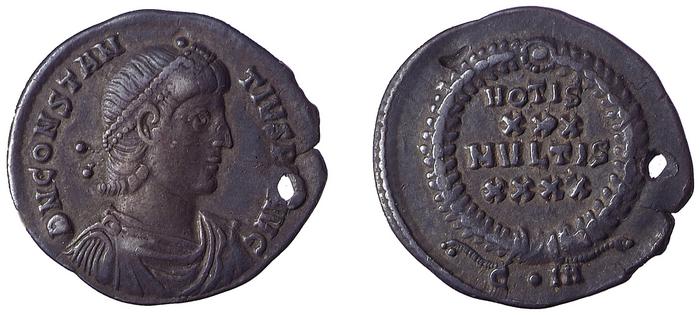 RIC VII Constantinople 102, реверс, bm