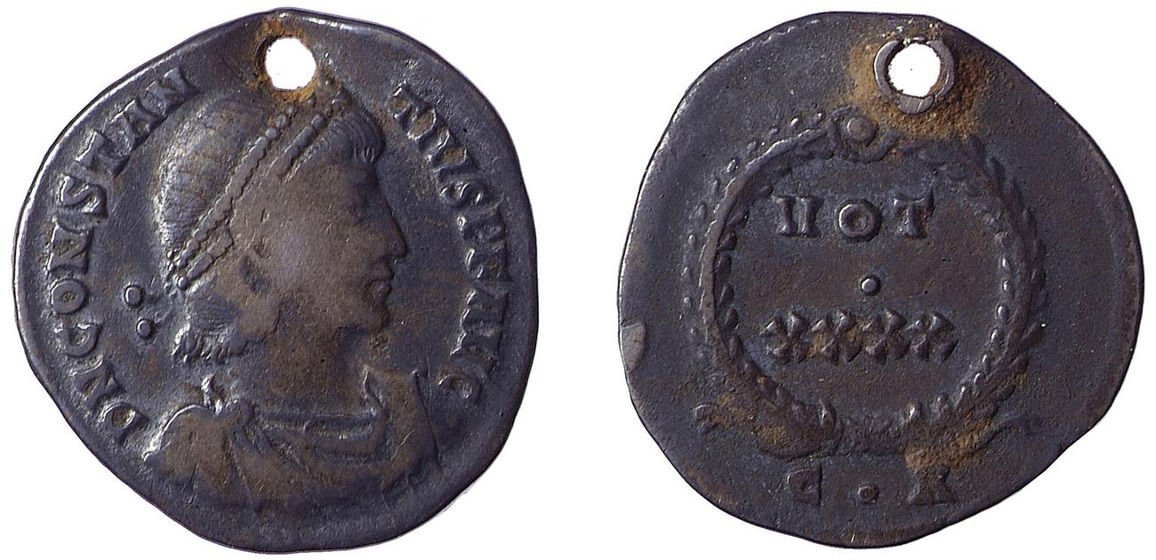 RIC VII Constantinople 134, аверс, bm