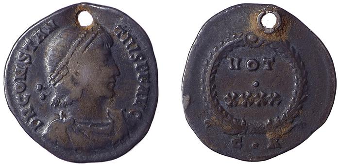 RIC VII Constantinople 134, реверс, bm