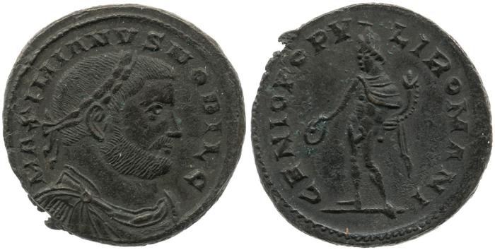 RIC VI Londinium 34, реверс, Британский музей