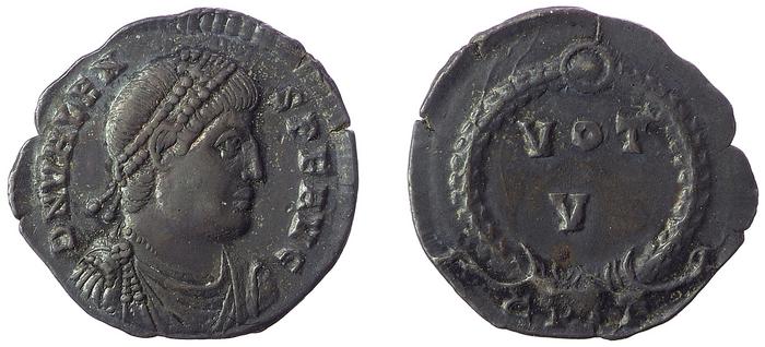 RIC IX Constantinople 13B, реверс, bm