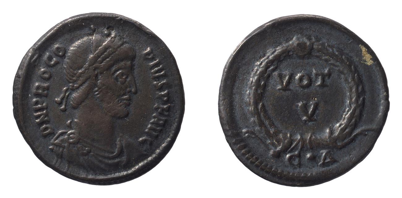 RIC IX Constantinople 13E, аверс, bm