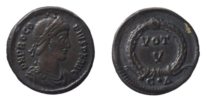 RIC IX Constantinople 13E, реверс, bm