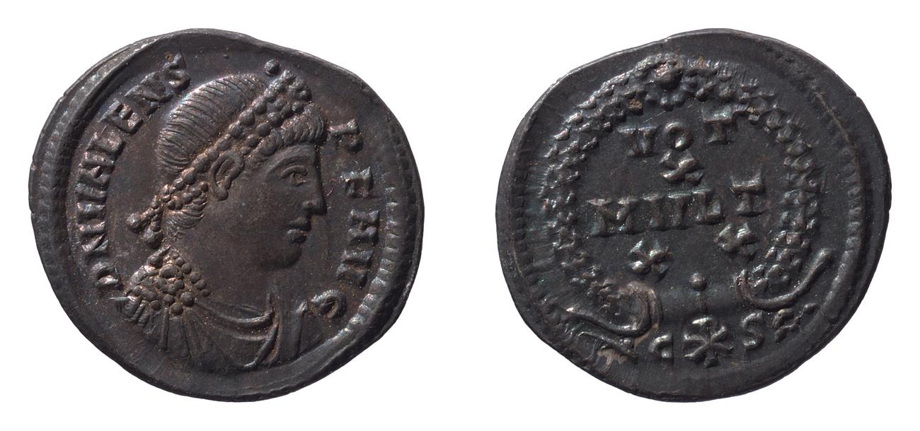 RIC IX Constantinople 37B, аверс, bm