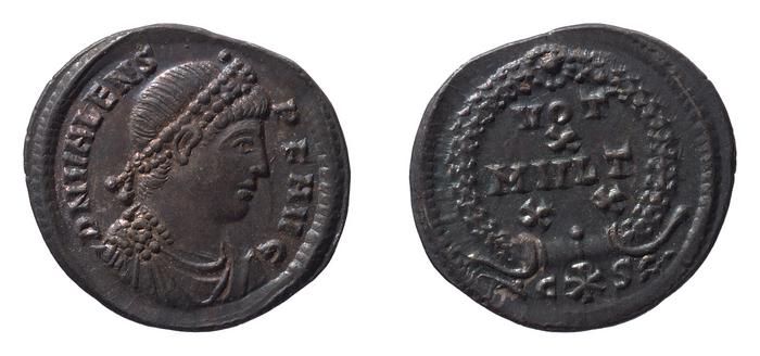 RIC IX Constantinople 37B, реверс, bm