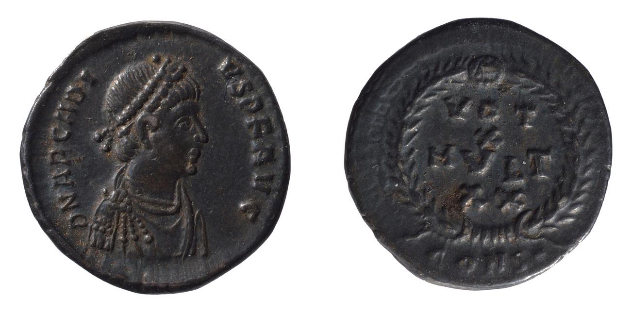 RIC IX Constantinople 77D, аверс, bm