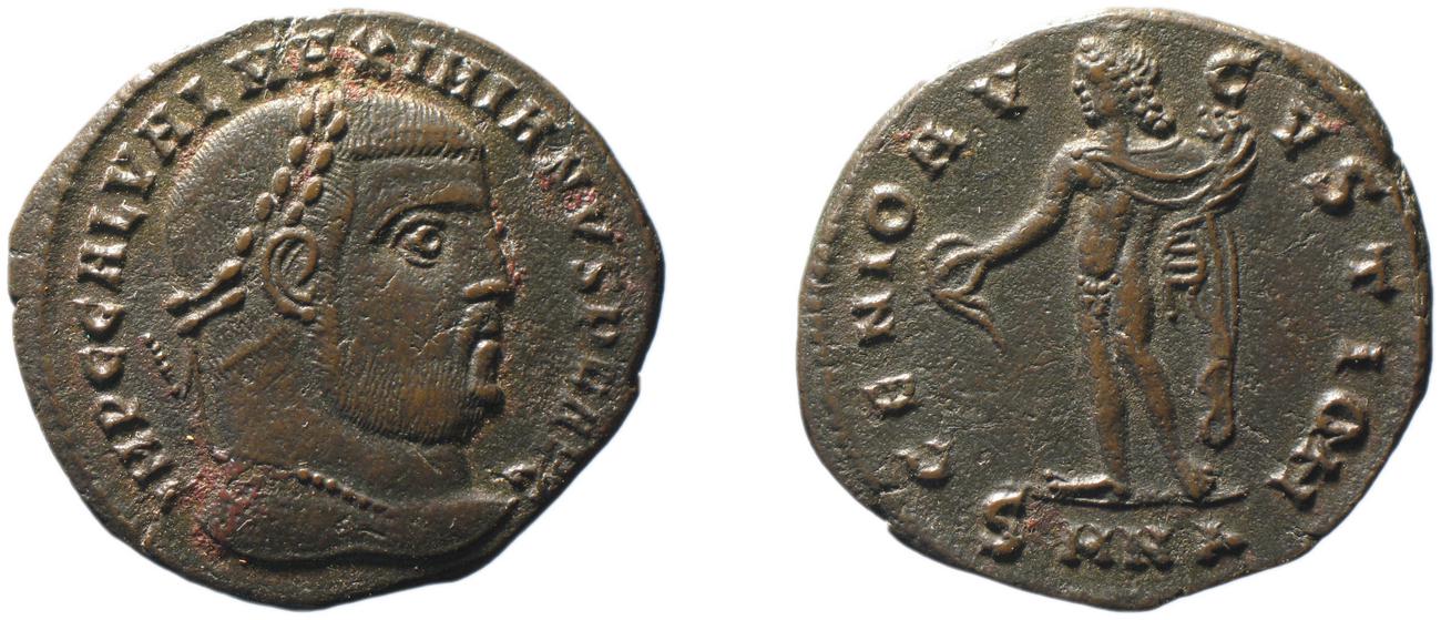 RIC VI Nicomedia 54a, аверс, bm