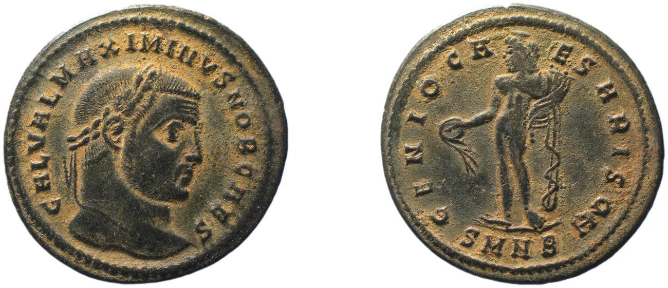 RIC VI Nicomedia 55, аверс, bm