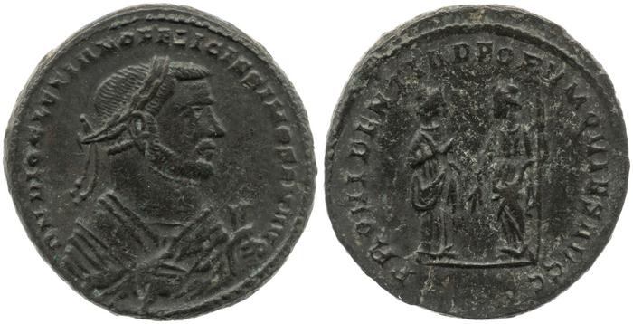 reverse RIC VI Londinium 77a