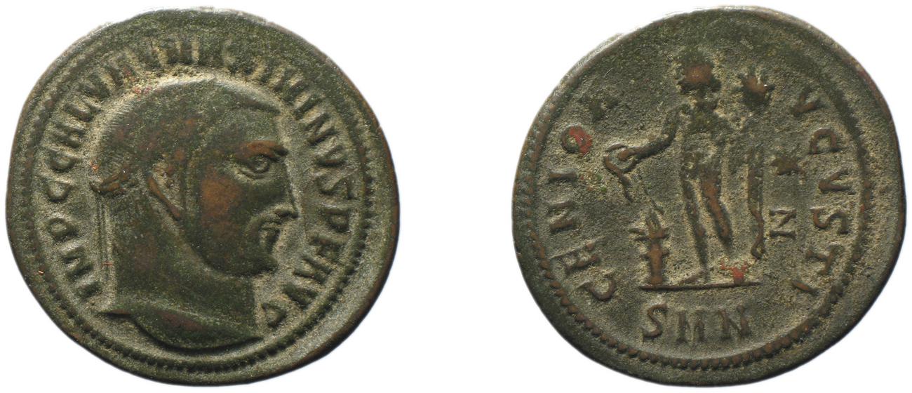 RIC VI Nicomedia 74b, аверс, bm