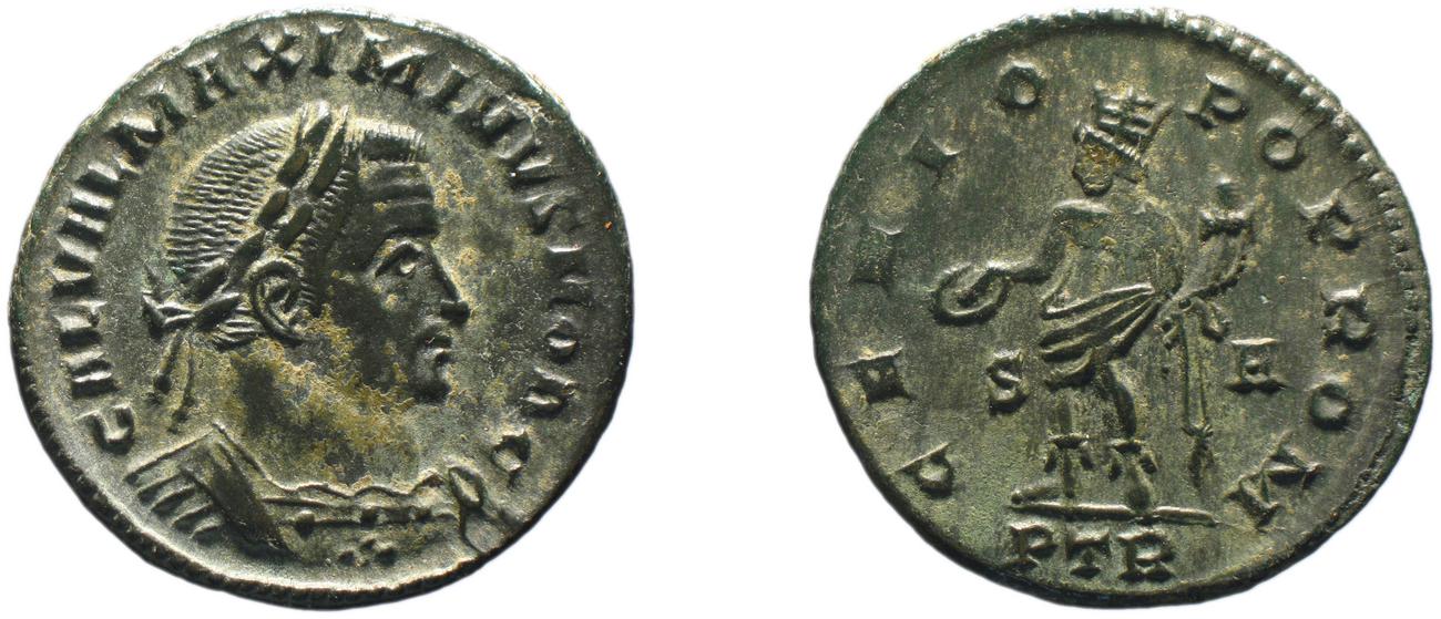 RIC VI Treveri 719a, аверс, bm
