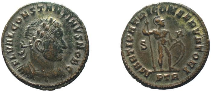 RIC VI Treveri 725, реверс, bm