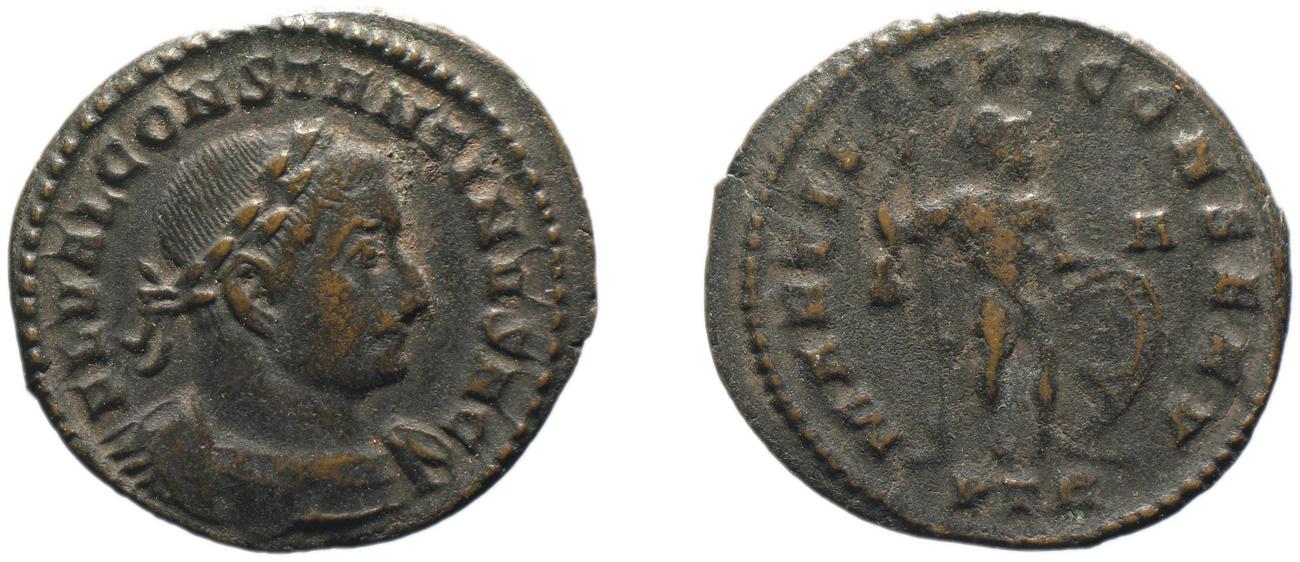RIC VI Treveri 740, аверс, Британский музей