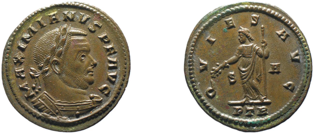 RIC VI Treveri 788, аверс, Британский музей
