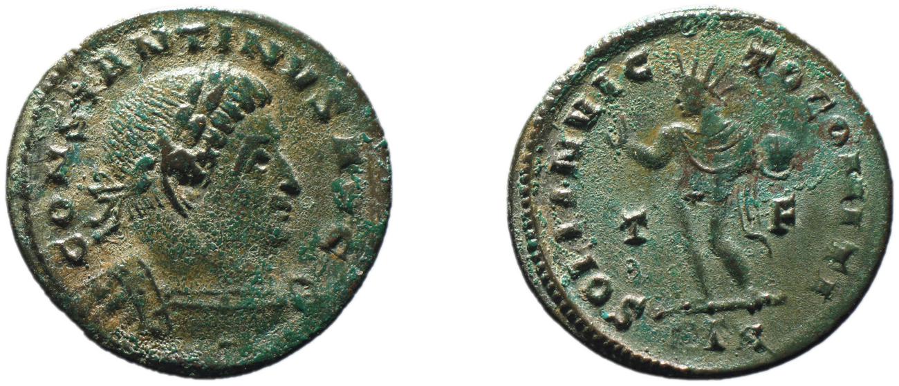 RIC VI Treveri 876, аверс, bm