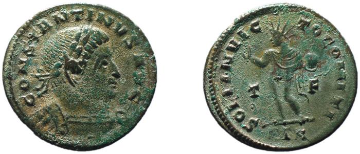 RIC VI Treveri 876, реверс, bm