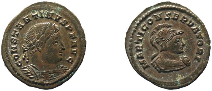 RIC VI Treveri 884, реверс, bm