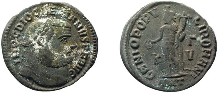 RIC VI Antioch 54a, реверс, bm