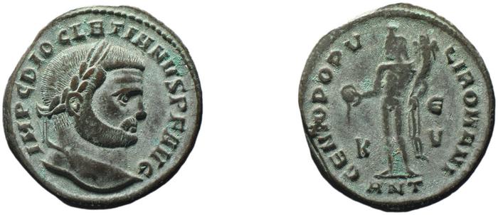 RIC VI Antioch 54a, реверс, bm