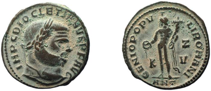RIC VI Antioch 54a, реверс, bm