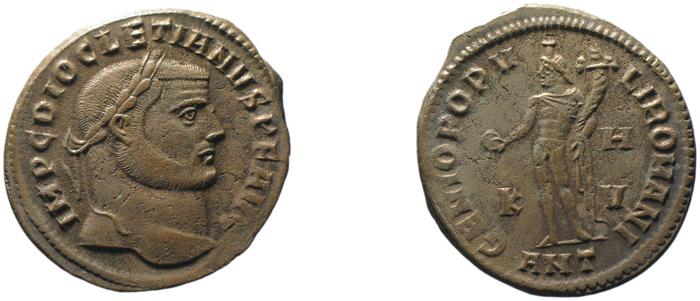 RIC VI Antioch 54a, реверс, bm