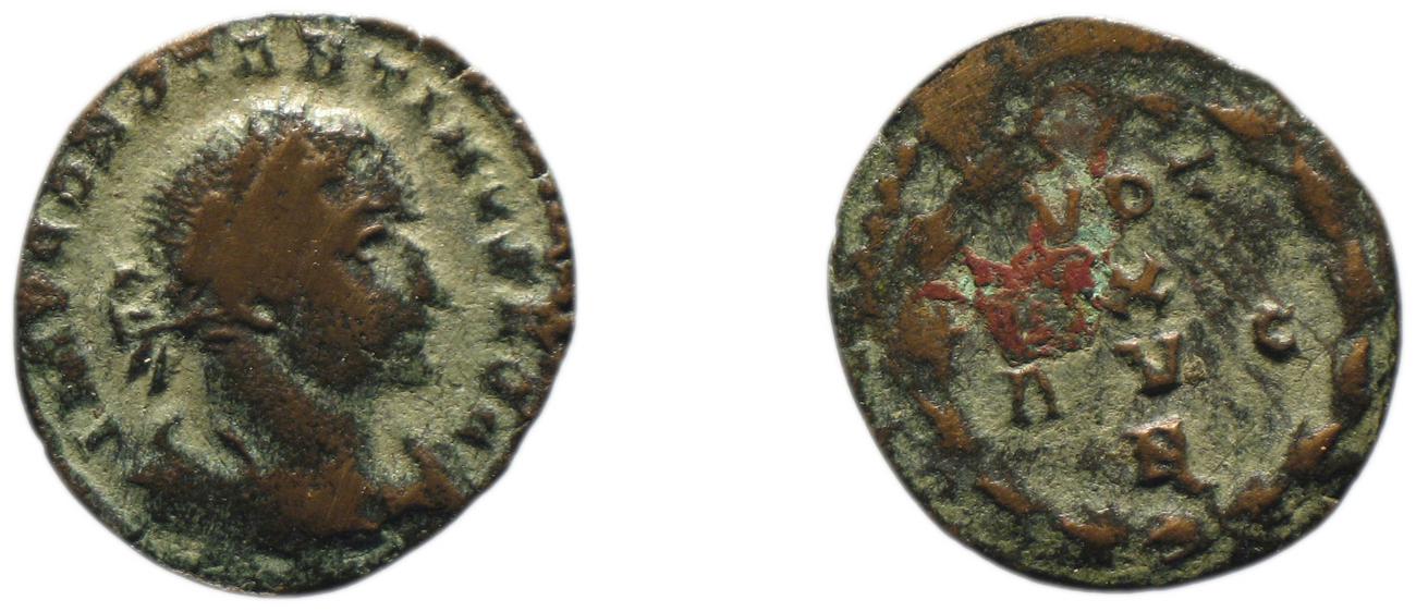 RIC VI Treveri 792, аверс, Британский музей