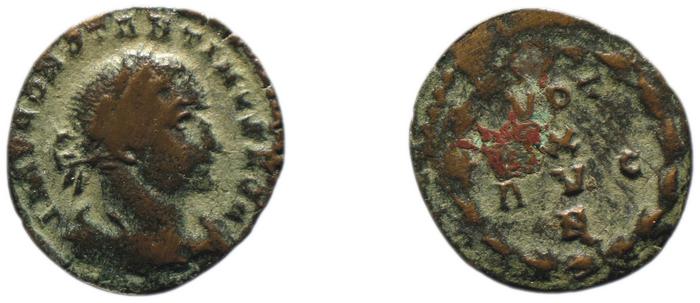 RIC VI Treveri 792, реверс, Британский музей