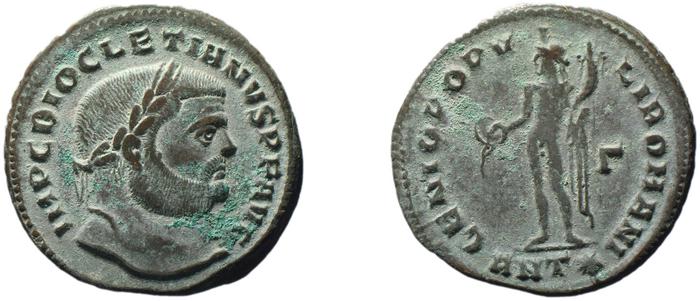 RIC VI Antioch 56a, реверс, bm