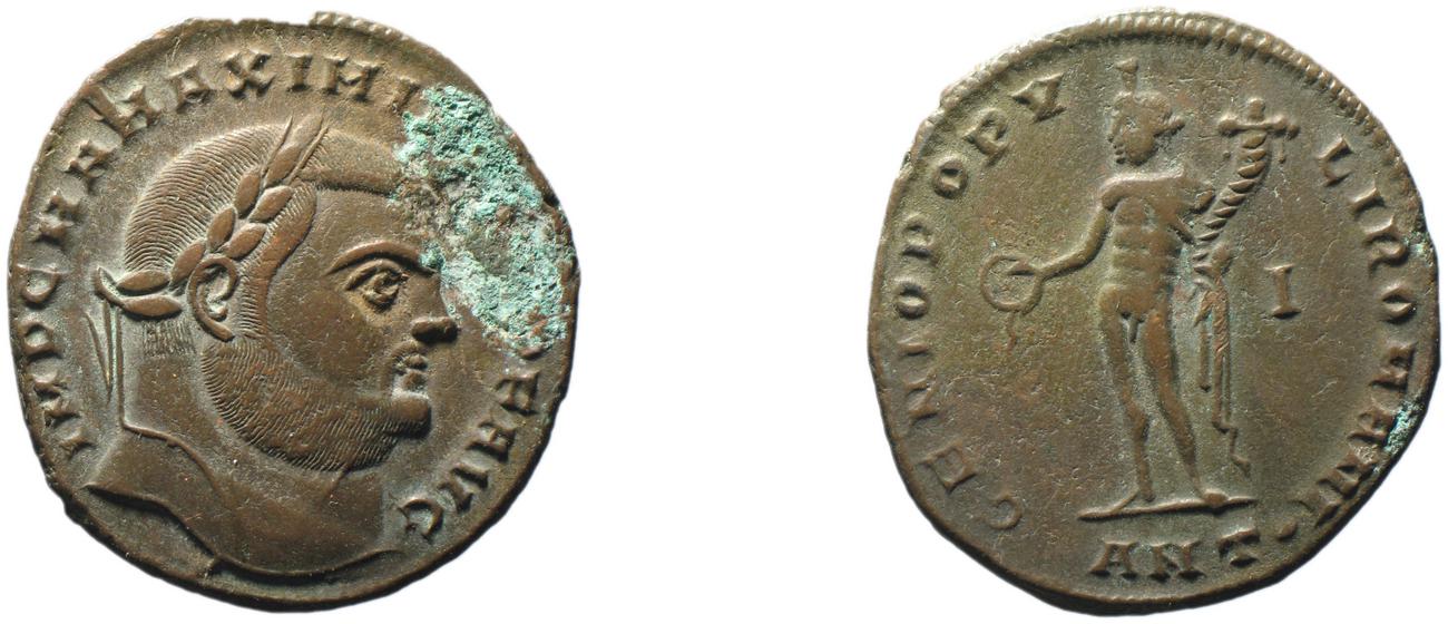 RIC VI Antioch 58b, аверс, bm