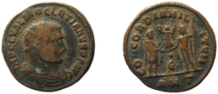 RIC VI Antioch 60a, реверс, bm