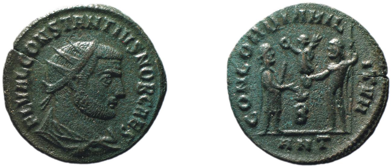 RIC VI Antioch 61a, аверс, bm
