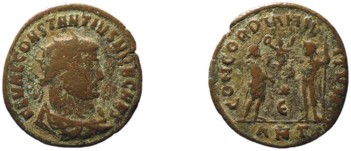 RIC VI Antioch 61a, реверс, bm