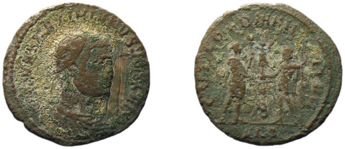 RIC VI Antioch 61b, реверс, bm