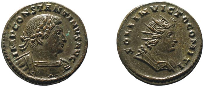 RIC VI Treveri 890, реверс, bm