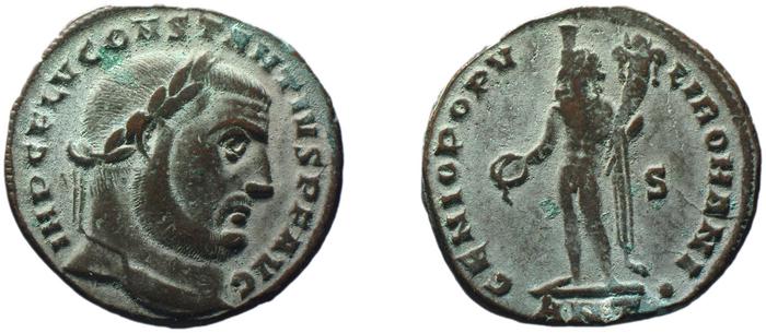 RIC VI Antioch 70a, реверс, bm