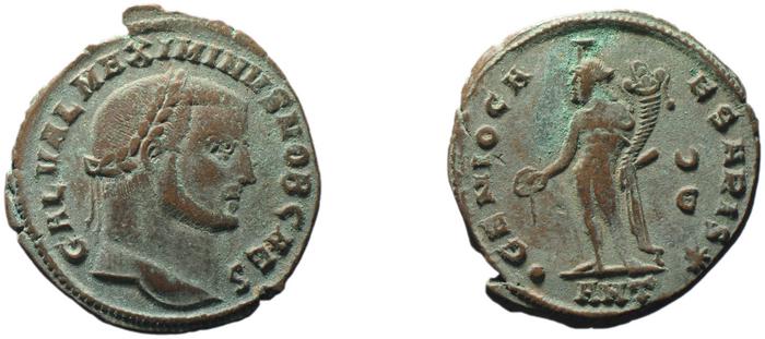 RIC VI Antioch 94a, реверс, bm