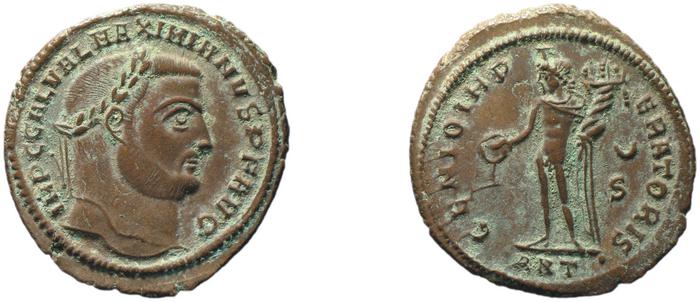 RIC VI Antioch 95, реверс, bm
