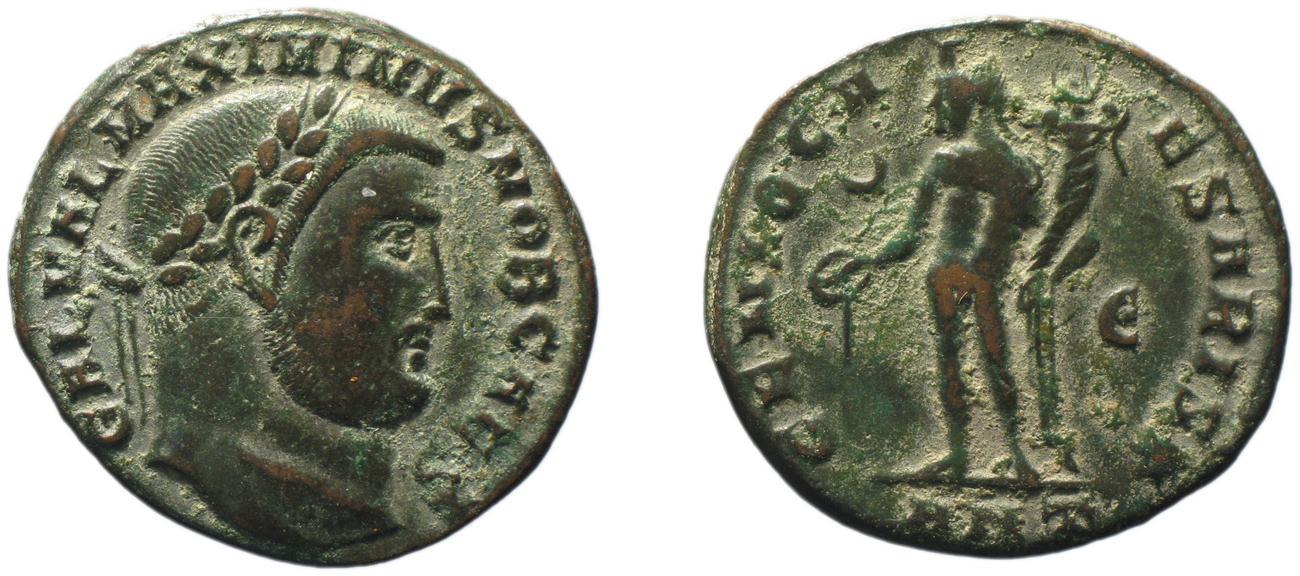 RIC VI Antioch 103, аверс, bm