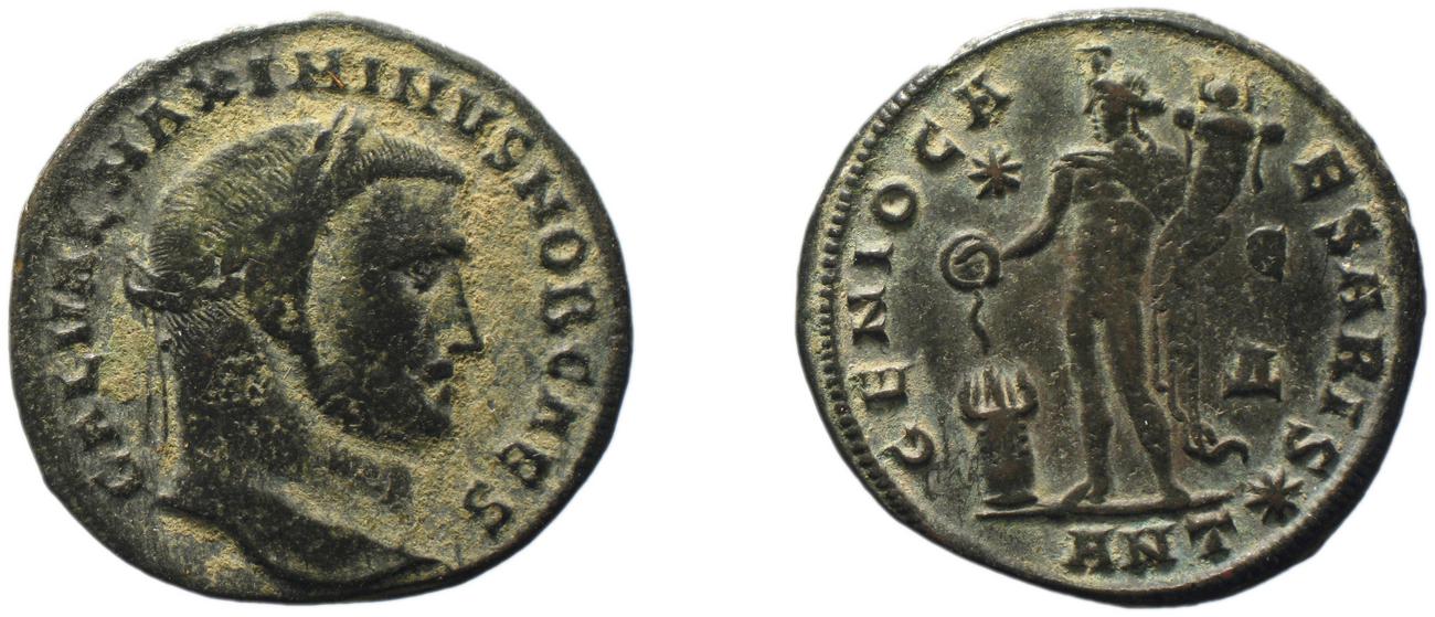 RIC VI Antioch 132a, аверс, bm