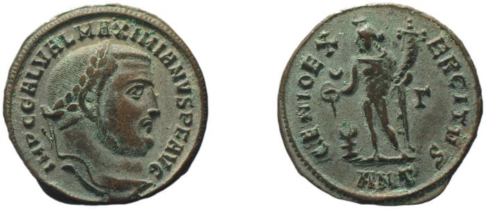 RIC VI Antioch 147a, реверс, bm