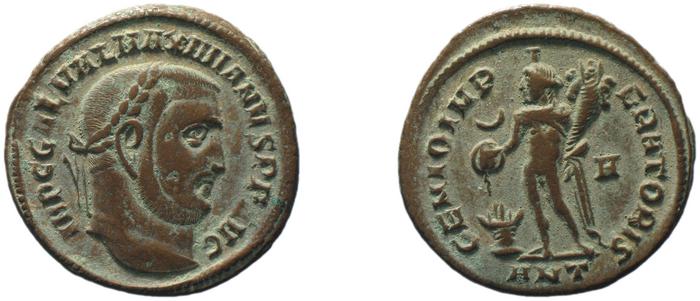RIC VI Antioch 148a, реверс, Британский музей