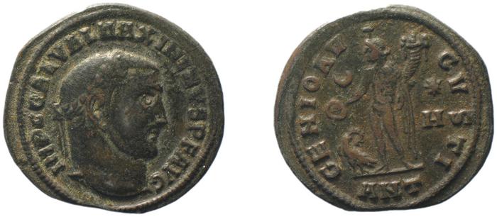 RIC VI Antioch 161, реверс, Британский музей
