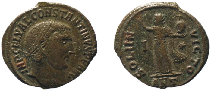 RIC VI Antioch 167c, реверс, Британский музей