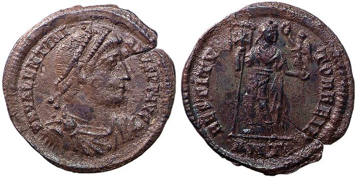 RIC IX Antioch 7A, реверс, bm