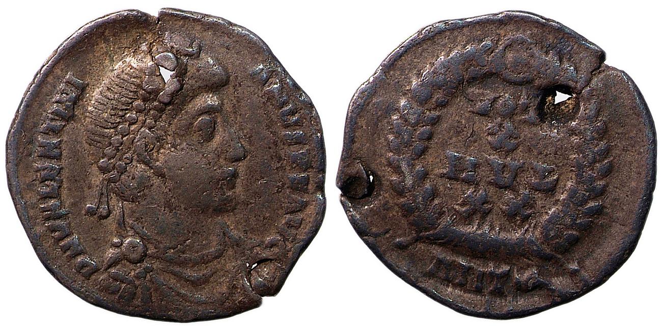 RIC IX Antioch 33A, аверс, bm