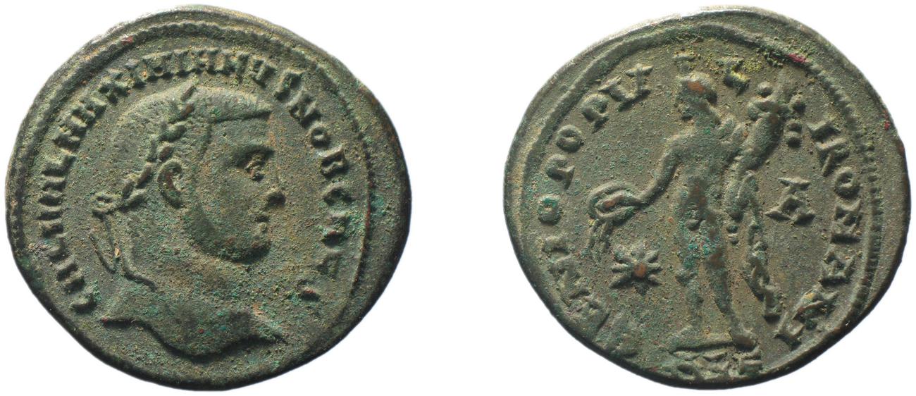 RIC VI Alexandria 17b, аверс, bm